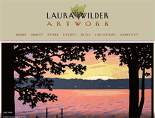 Tablet Screenshot of laurawilder.com